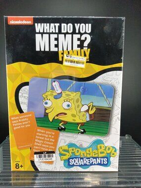 What Do You Meme Family Edition Game With Spongebob Squarepants